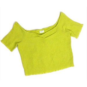 Abound off shoulder crop top